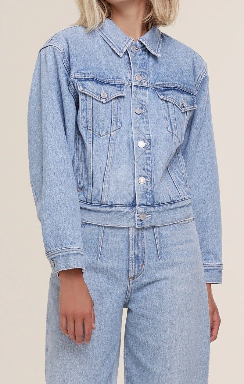 BLANCA ELASTICATED JACKET IN BURST - Maiden Lane