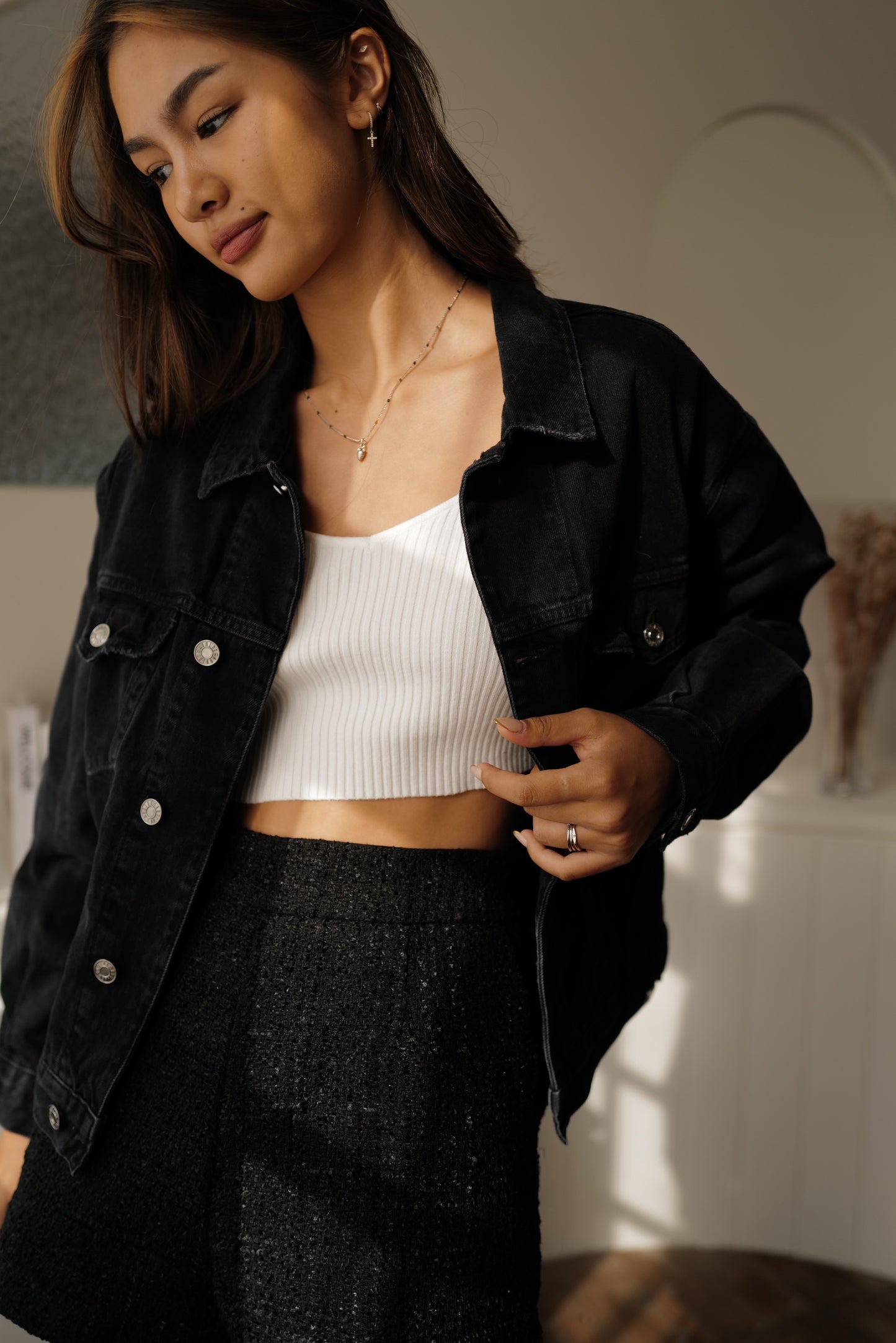 CHARLI OVERSIZED 牛仔夾克 三色