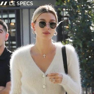 復古金框中款墨鏡