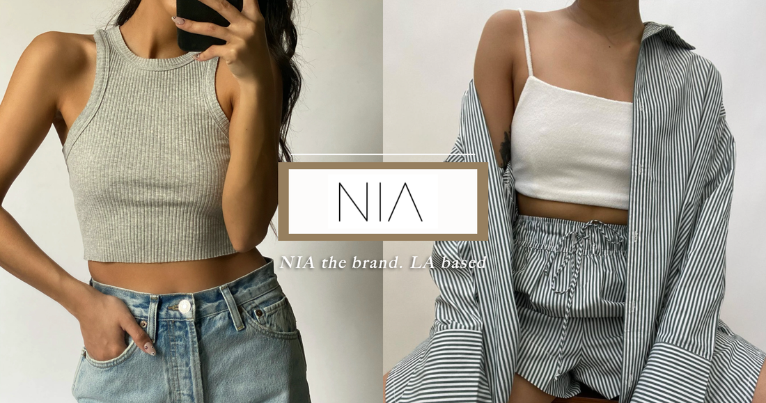 LA小眾品牌NIA讓妳用最舒適的單品，穿出最自信的自己！